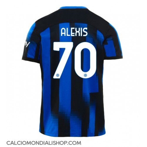 Maglie da calcio Inter Milan Alexis Sanchez #70 Prima Maglia 2023-24 Manica Corta